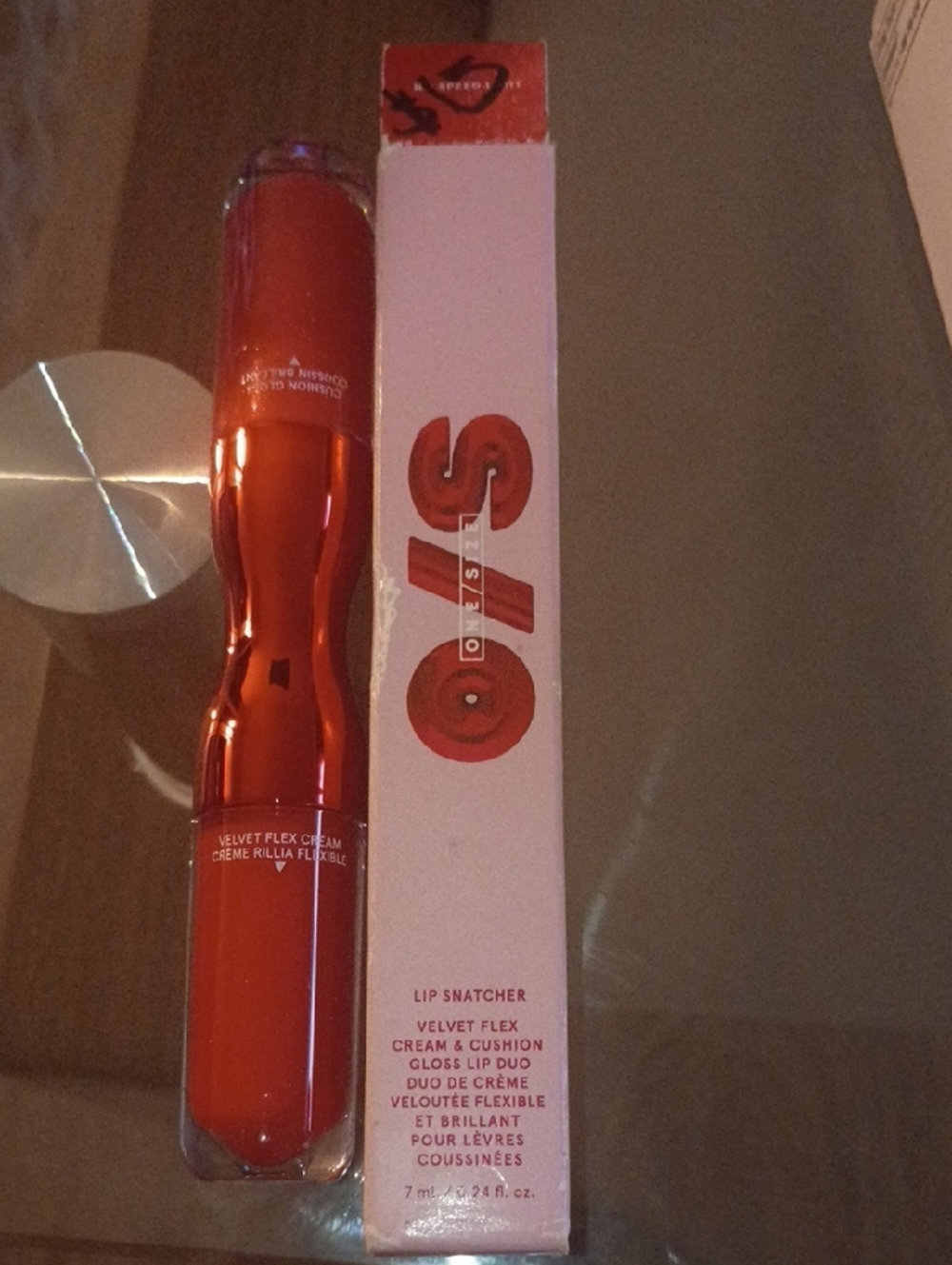O/S Lip Snatcher Velvet Flex Cream & Cushion Gloss Duo - No Speed Limit